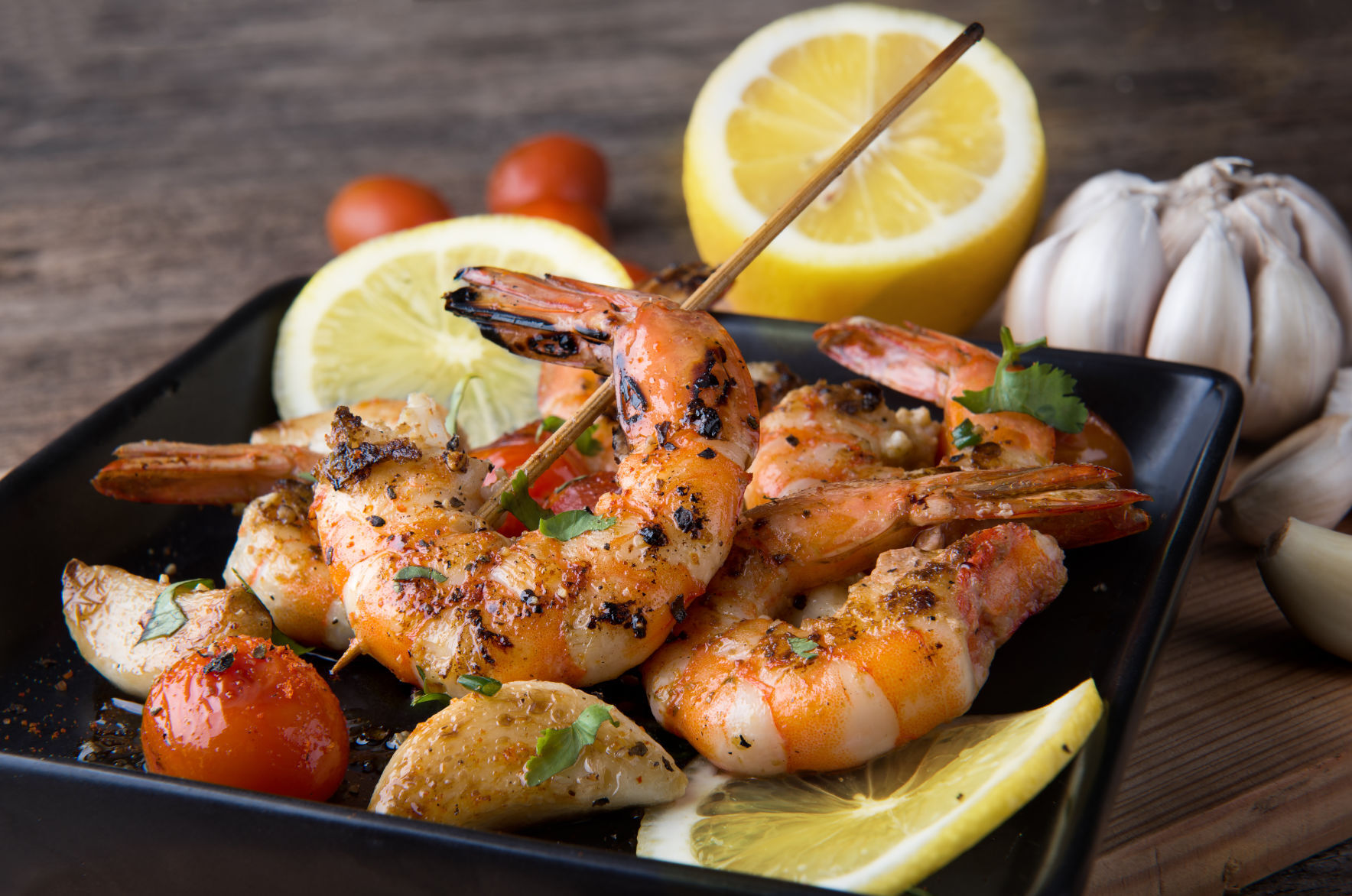 grilled shrimp